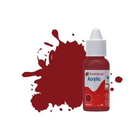 HUMBROL DB0133 - Farba akrylowa 14 ml - 133 Brown - Satin