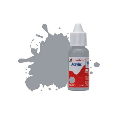 HUMBROL DB0140 - Farba akrylowa 14 ml - 140 Gull Grey - Matt