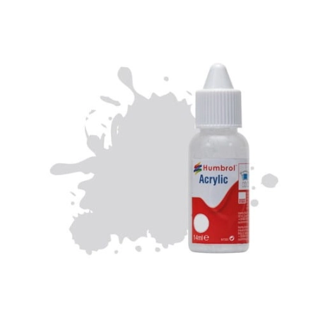 HUMBROL DB0147 - Farba akrylowa 14 ml - 147 Light Grey - Matt