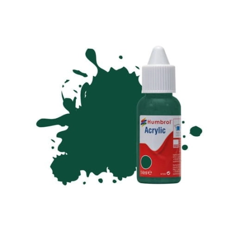 HUMBROL DB0149 - Farba akrylowa 14 ml - 149 Dark Green - Matt