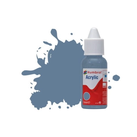 HUMBROL DB0157 - Farba akrylowa 14 ml - 157 Azure Blue - Matt