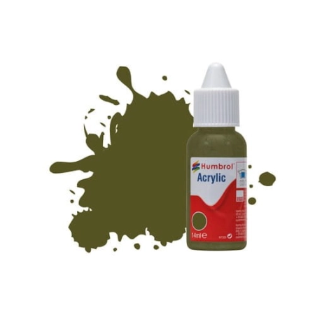 HUMBROL DB0159 - Farba akrylowa 14 ml - 159 Khaki Drab - Matt