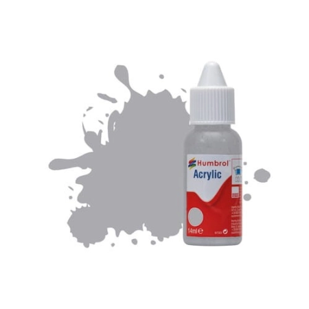 HUMBROL DB0166 - Farba akrylowa 14 ml - 166 Light Aircraft Grey - Matt