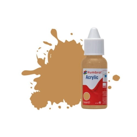 HUMBROL DB0225 - Farba akrylowa 14 ml - 225 Middle Stone - Matt