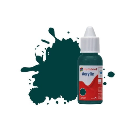 HUMBROL DB0239 - Farba akrylowa 14 ml - 239 Racing Green - Gloss