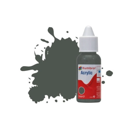 HUMBROL DB0244 - Farba akrylowa 14 ml - 244 RLM 73 Grun - Matt