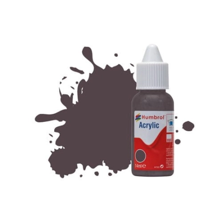 HUMBROL DB0251 - Farba akrylowa 14 ml - 251 RLM 81 Dunkelbraun - Matt