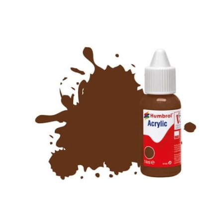HUMBROL DB0160 - Farba akrylowa 14 ml - 160 German Camouflage Red - Matt