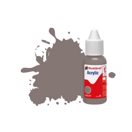 HUMBROL DB0156 - Farba akrylowa 14 ml - 156 Dark Camouflage Grey - Satin