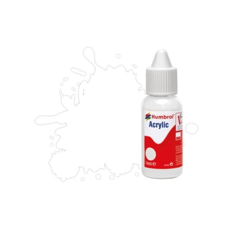 HUMBROL DB0135 - Farba akrylowa 14 ml - 135 Satin Varnish - Satin