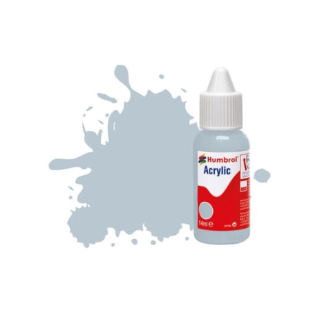 HUMBROL DB0127 - Farba akrylowa 14 ml - 127 US Ghost Grey - Satin