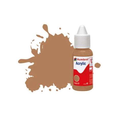 HUMBROL DB0118 - Farba akrylowa 14 ml - 118 US Tan - Matt
