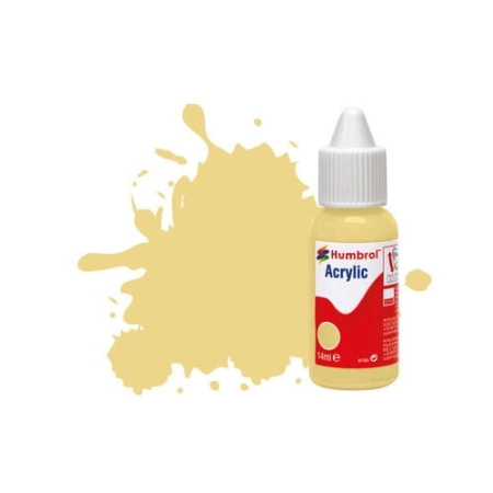 HUMBROL DB0103 - Farba akrylowa 14 ml - 103 Cream - Matt