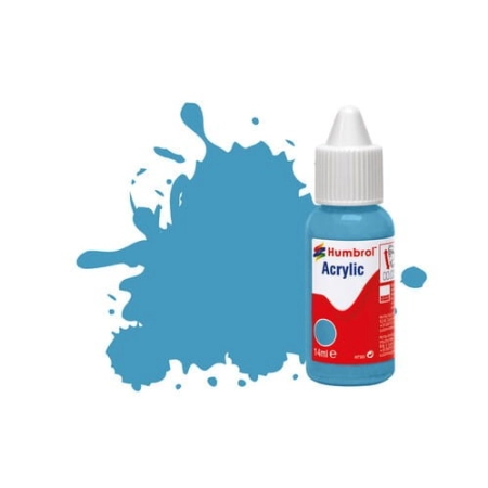HUMBROL DB0089 - Farba akrylowa 14 ml - 089 Middle Blue - Matt