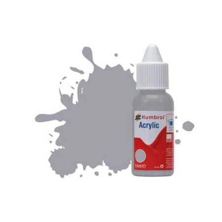 HUMBROL DB0064 - Farba akrylowa 14 ml - 064 Light Grey - Matt