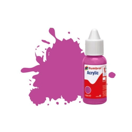 HUMBROL DB0058 - Farba akrylowa 14 ml - 058 Magenta Matt