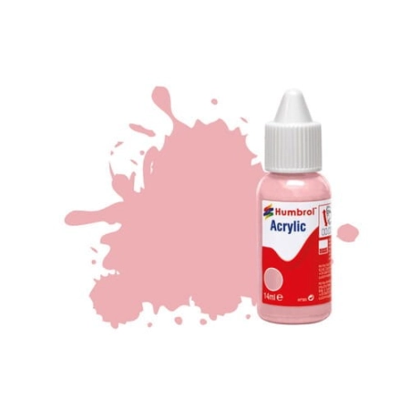 HUMBROL DB0057 - Farba akrylowa 14 ml - 057 Pink - Matt