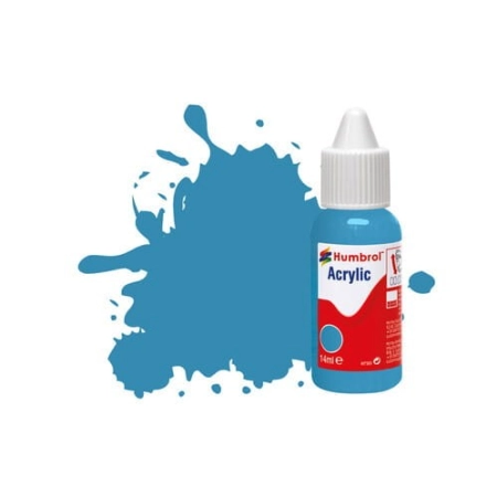 HUMBROL DB0048 - Farba akrylowa 14 ml - 048 Mediterranean Blue - Gloss