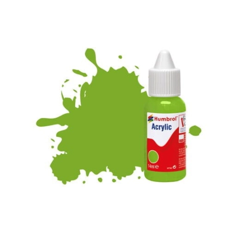 HUMBROL DB0038 - Farba akrylowa 14 ml - 038 Lime Gloss