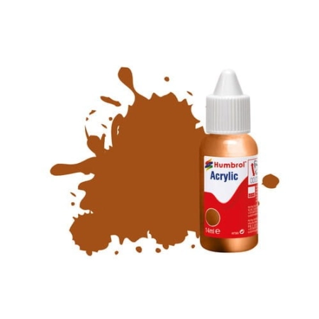 HUMBROL DB0012 - Farba akrylowa 14 ml - 012 Copper - Metallic