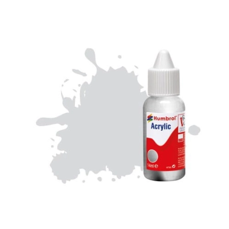 HUMBROL DB0011 - Farba akrylowa 14 ml - 011 Silver - Metallic