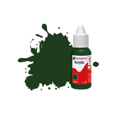 HUMBROL DB0003 - Farba akrylowa 14 ml - 003 Brunswick Green Gloss