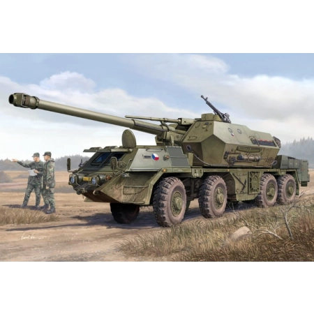 HOBBY BOSS 85501 - Armatohaubica samobieżna 152 mm wz. 77 DANA - 1:35