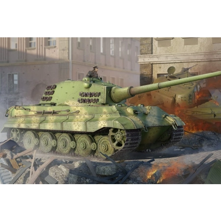HOBBY BOSS 84559 - Pz.Kpfw.VI Sd.Kfz.182 Tiger II (Henschel 105mm) - 1:35