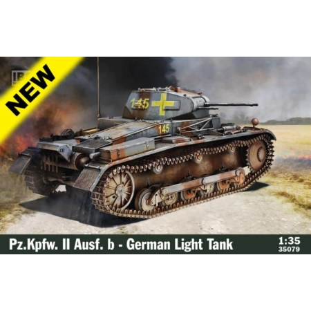 IBG 35079 - Pz.Kpfw. II Ausf.b German Light Tank - 1:35