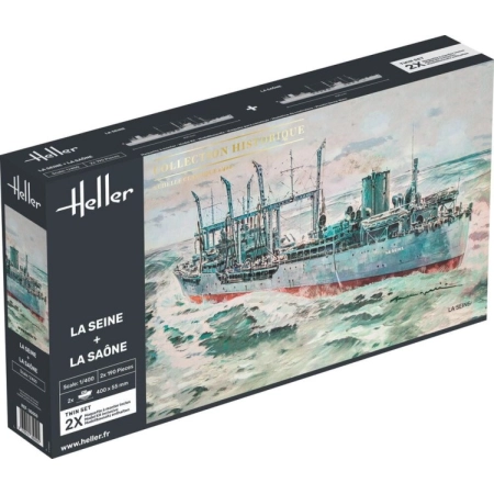 Heller 85050 - La Seine + La Saone Twinset - 1:400