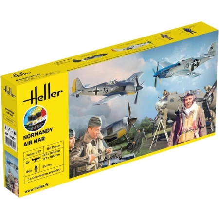 Heller 52329 - Starter Set - Normandy AirWar - 1:72