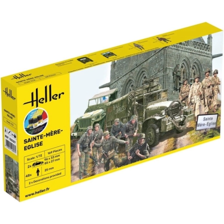 Heller 52327 - Starter Set - Sainte-Mere-Eglise - 1:72