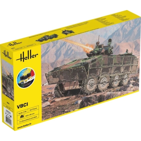 Heller 57147 - Starter Set - Pojazd opancerzony VBCI Afganistan - 1:35