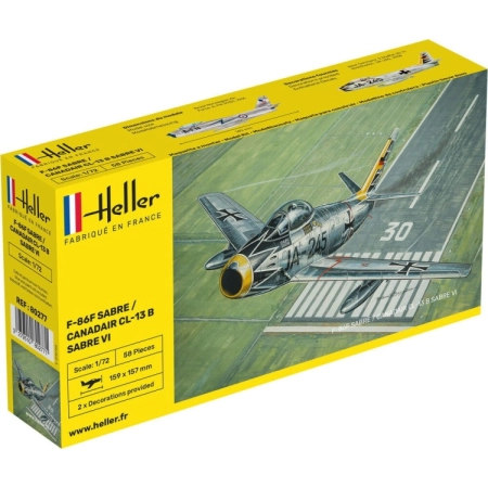 Heller 80277 - F-86F SABRE / CANADAIR CL-13 B SABRE VI - 1:72