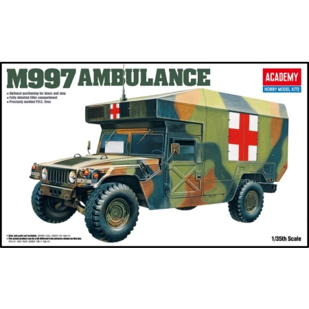 Academy 13243 M997 Humvee Maxi Ambulance - 1:35