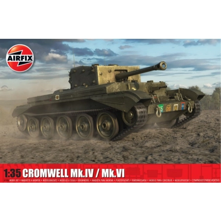 AIRFIX A1384 - Cruiser Mk.VIII A27M Cromwell Mk.IV / Mk.VI - 1:35