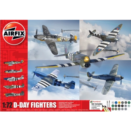 AIRFIX A50192 - Gift Set - D-Day Fighters - 1:72