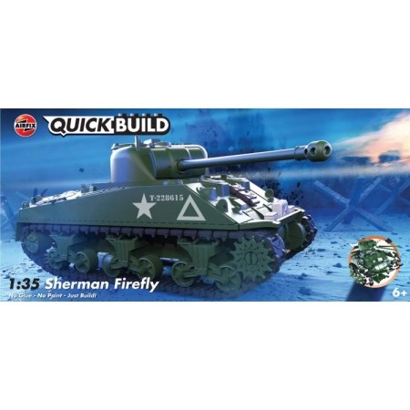 AIRFIX J6042 - Klocki - Sherman Firefly  - 1:35