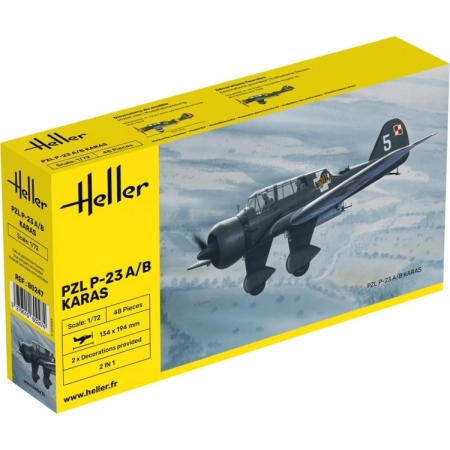 Heller 80247 - PZL.23 A/B Karaś - 1:72