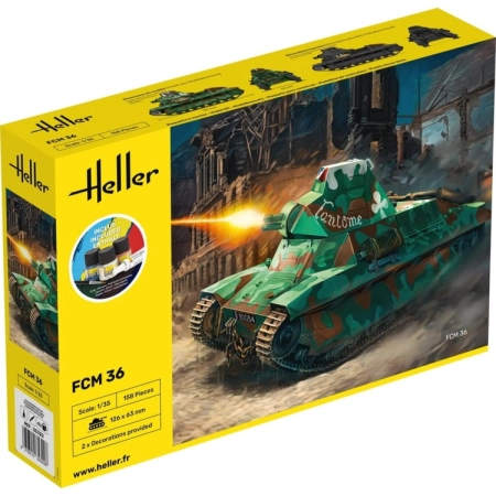 Heller 35322 - FCM 36 - Starter Kit, 1:35
