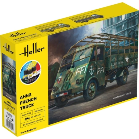 Heller 35324 - Starter Set - Renault AHN French truck - 1:35