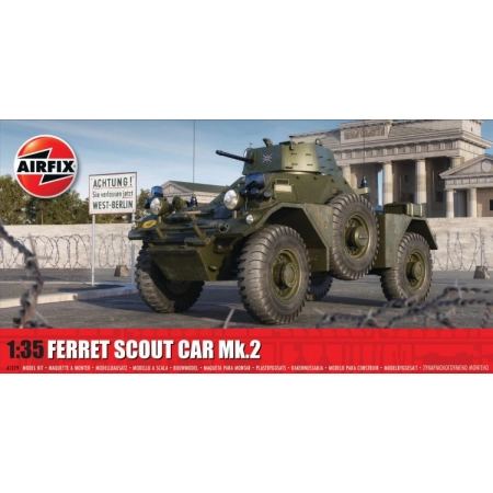 AIRFIX A1379 - Ferret Scout Car Mk.2 - 1:35