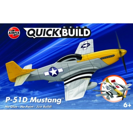 AIRFIX J6016 - Klocki - Mustang P-51D