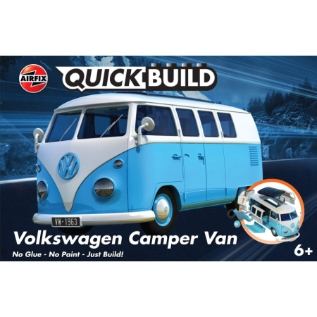 AIRFIX J6024 - Klocki - VW Camper Blue