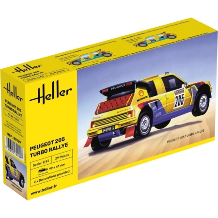 Heller 80189 - Peugeot 205 Turbo Rally - 1:43