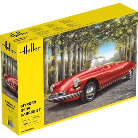 Heller 80796 - Citroen DS19 Cabriolet - 1:16