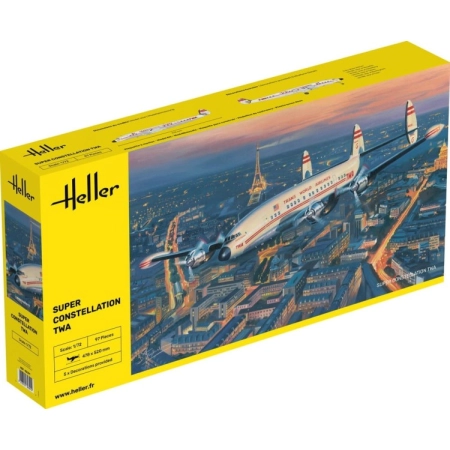 Heller 82391 - Lockheed L-1049 Super Constellation TWA - 1:72