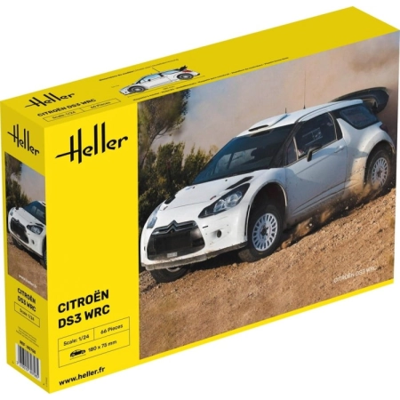 Heller 80758 - Citroen DS3 WRC 2013 - 1:24