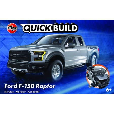 AIRFIX J6053 - Klocki - Ford F-150 Raptor - Grey