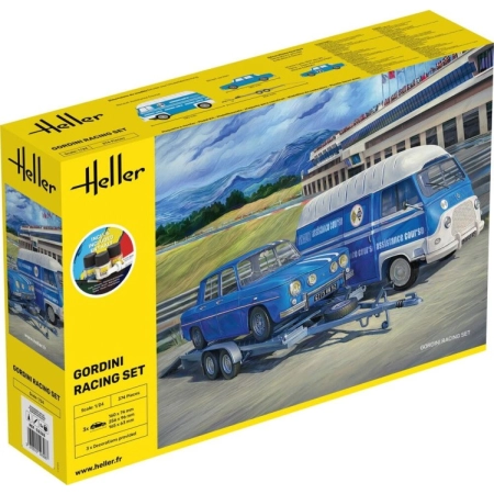 Heller 52328 - Starter Set - Gordini Racing Set - 1:24